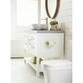 thumbnail image 4 of Amerock Arrondi Golden Champagne Single Post Toilet Paper Holder, 4 of 9