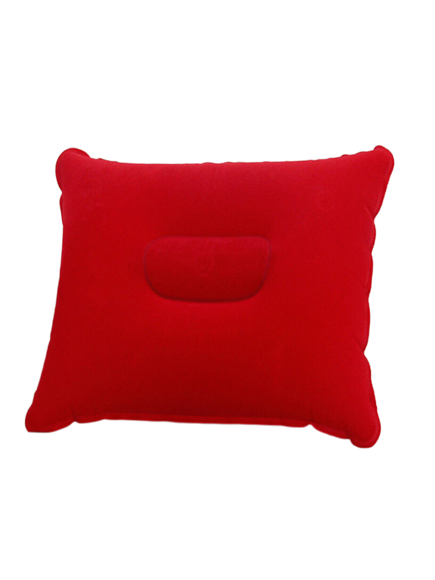 Portable Inflatable Air Pillow Lumbar Back Support Inflating Compressible Foldable Lightweight