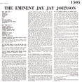 thumbnail image 2 of Jay Jay Johnson Volume 1 (Vinyl Record) 12" Album, 2 of 2