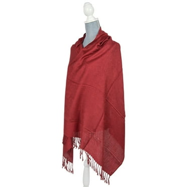 sakkas silky solid soft pashmina shawl wrap stole