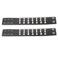 thumbnail image 3 of ESTINK 2Pcs Punk Wristband Vintage Wide Faux Leather With Spikes Decoration Retro Bracelets, Punk Wristband,Vintage Bracelet, 3 of 8