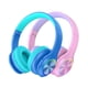 thumbnail image 1 of Auriculares inalámbricos para niños Candy Bila CB01 con micrófono LED azul/rosa, 1 of 1