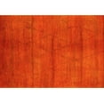 thumbnail image 1 of Ahgly Company Machine Washable Indoor Rectangle Oriental Yellow Industrial Area Rugs, 8' x 10', 1 of 4