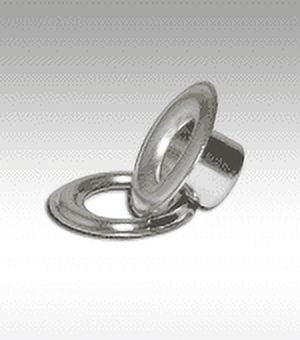 MICRON #1 Brass (Antique Brass Plated) Self-Piercing Grommets & Washers (500 sets)