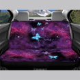 thumbnail image 3 of FUIALDOLG Galaxy Butterfly Rear Bench Seat Covers, Comfortable Waterproof Stretch Covers for SUV Sedan, 2 Pack Dirt Scratch Proof Car Interior Protectors, 3 of 4