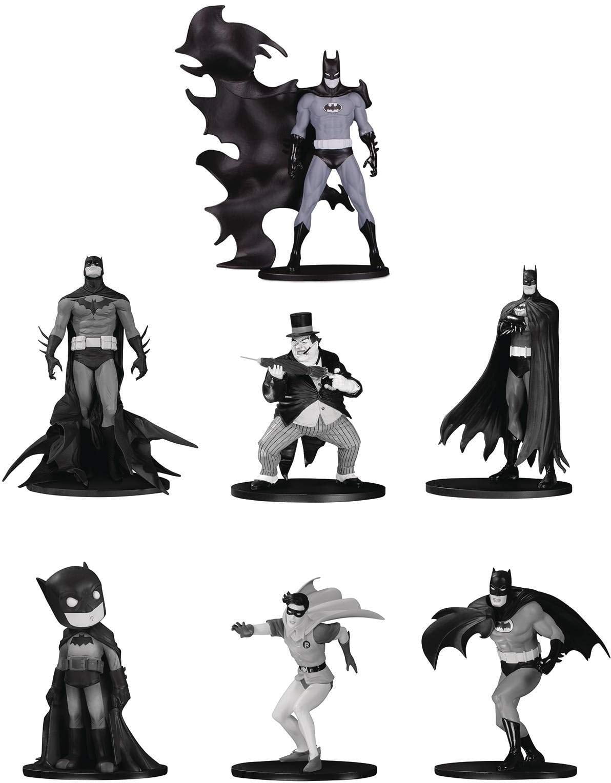 dc collectibles black and white