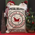 thumbnail image 6 of Personality Case Christmas Drawstring Bag – From the North Pole – 100% Cotton – 19” x 26.25” – Personalized & Printed with Quote – Reusable Sack for Christmas Gifts, Holiday Storage & Decorations, 6 of 6