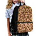 thumbnail image 3 of Uourmeti Capybaras Backpack, Comfort Straps Polyester Backpack 17 Inch Spacious Interior School Backpack for Work Outdoor, 3 of 6