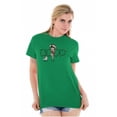 thumbnail image 4 of Santa Betty Boop Christmas Lights Women's Graphic T Shirt Tees Brisco Brands S, 4 of 6