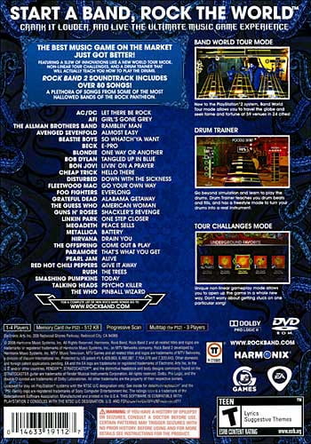 rock band ps2