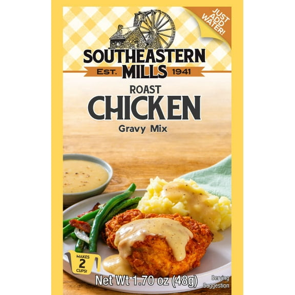 Southeastern Mills Roast Chicken Gravy Mix 1.7 oz (Pack of 24)