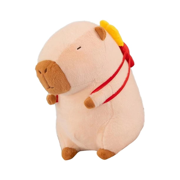 Peluche de capibara de 40 cm, novedoso, para decoración del hogar, regalo para adultos papas fritas