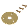 thumbnail image 1 of Guitar Jack Socket Plate,  Look, Easy To Install Guitar Jack Socket Plate With Mounting Screws For Bass, Ukulele, Banjo, Mandolin, 1 of 8