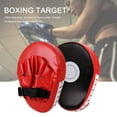 thumbnail image 5 of Boxing Pads Focus Mitts, Curved Hook and Jab Target Hand Pads, Great for MMA, Muay Thai, Kickboxing, Martial Arts, Karate Training, Padded Punching, Coaching Strike Shield (Black Red), 5 of 7