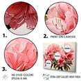 thumbnail image 3 of Designart "Dreamlike Floral Simplicity" Rhododendron Wall Art Living Room, 3 of 7