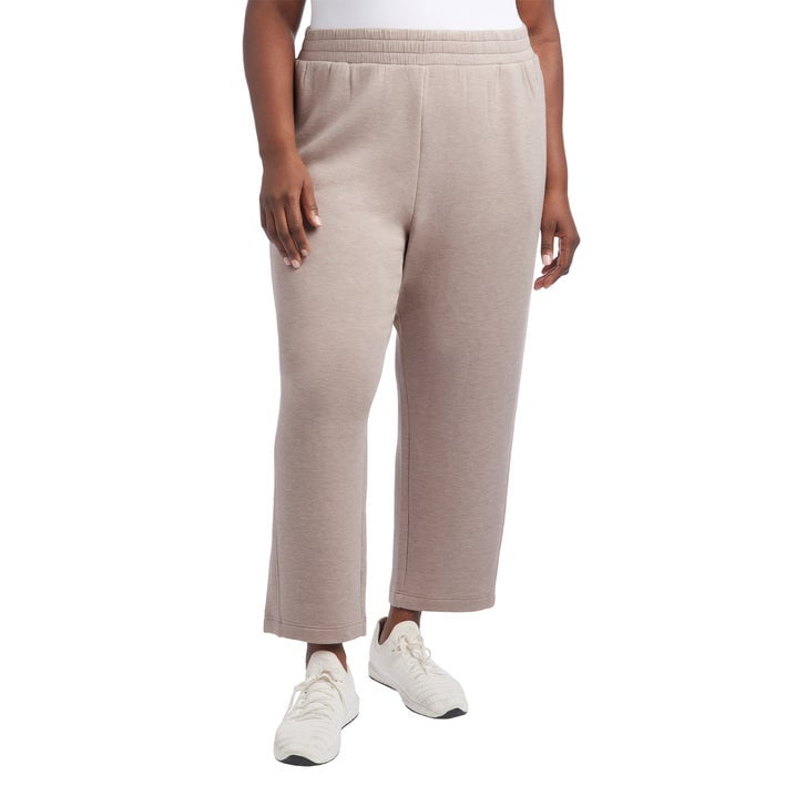 Danskin Women's Luxe Retro Jogger Pant (Brown/Small Danskin Women's Luxe Retro Jogger Pant (Brown/Small