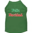 thumbnail image 3 of Christmas Screenprinted Dog Shirt, "Feliz Navidad", 3 of 11