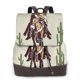 thumbnail image 1 of Easygdp Vintage Cowboy Riding Horse Mochila de Cuero para Mujeres, Bolso de Hombro, Bolsos de Mano de Moda para Trabajo y Viajes, 1 of 4