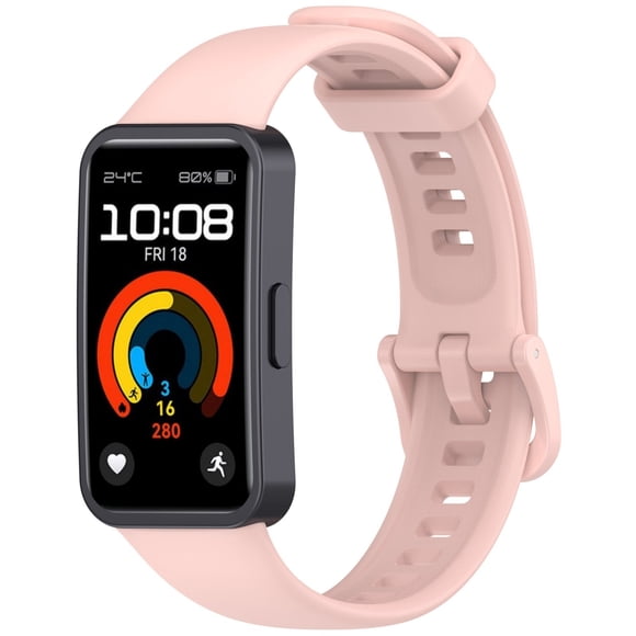 NFC Fitness Bracelet - Metal Buckle & Silicone Strap, Heart Rate Monitoring & Sweat-Resistant, for Fitness Tracking & Daily Wear