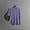 Purple, variant on Amidoa Cable Knit Sweaters for Women Beige Turtleneck Short Sleeve Light Shirring Hem Sweater Vests Cardigans for Women