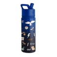 thumbnail image 1 of Botella de agua sencilla y moderna de Harry Potter Kids de 530 ml con pajita, 1 of 4