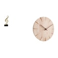 thumbnail image 1 of Escultura De Resina De Ritmo Armonioso Y Reloj De Pared De Madera Maciza, Decoración Creativa De Mesa Y Pared, Regalo Para El Hogar, La Oficina Y El Restaurante., 1 of 8