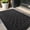 Black, variant on PABUBE Outdoor Doormat, Weatherproof Low Profile Outdoor Mat,Heavy Duty Non-Slip Welcome Mat, Dirt Trapper Washable Entry Rug for Front Doors Entryway,17"X29",Black