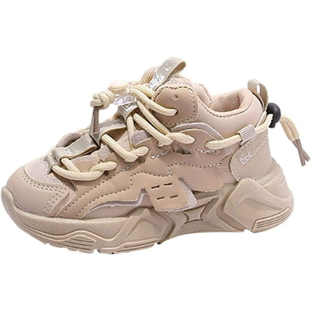 

Kids Girls Boys Lace Up Soft Sneaker Comfortable Anti-Slip Shoes Casual Shoes Outdoor Playing