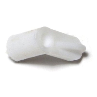 3/8" Offset White Plastic Window Clips WCLP-083 (25 pcs.)