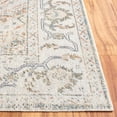 thumbnail image 4 of SAFAVIEH Baltimore Tamara Medallion Polyester Machine Washable Runner Rug, Light Gray/Rust, 2'2" x 8', 4 of 11