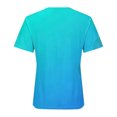 thumbnail image 4 of MEICHEN Women Letter Printing Round Neck Short Sleeve T Shirt Tops Casual Shirts Summer Fashion Clothing for Women, 4 of 9