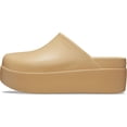 thumbnail image 1 of Zuecos Crocs Dylan Plataforma Trigo para Mujer Talla 11 M, 1 of 7