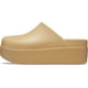 thumbnail image 1 of Zuecos Crocs Dylan Plataforma Trigo para Mujer Talle 6, 1 of 6