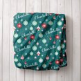 thumbnail image 1 of Personalized Christmas Blanket - Cute Ornaments, 1 of 5