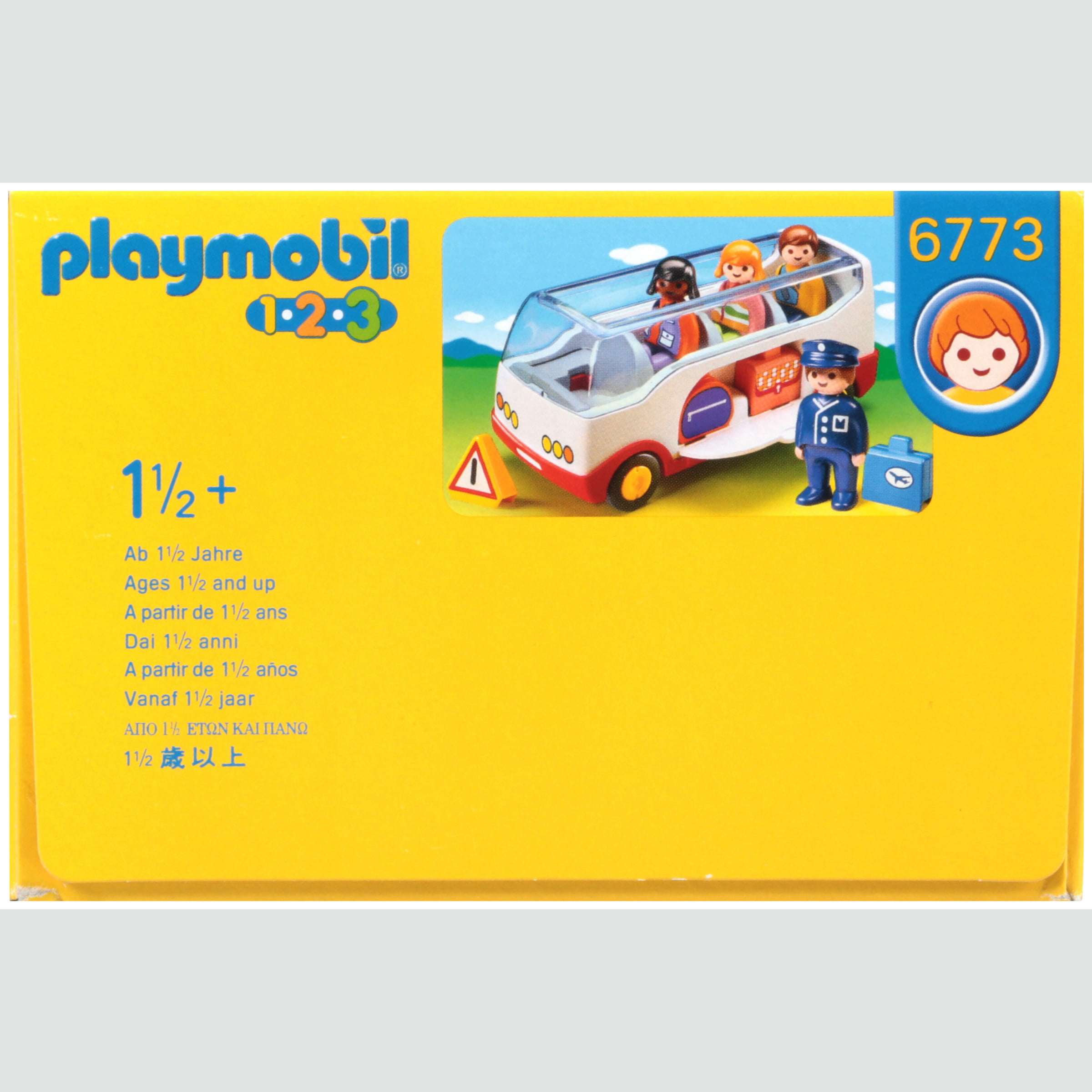 Playmobil 123 Airport Shuttle Bus – Child's Play
