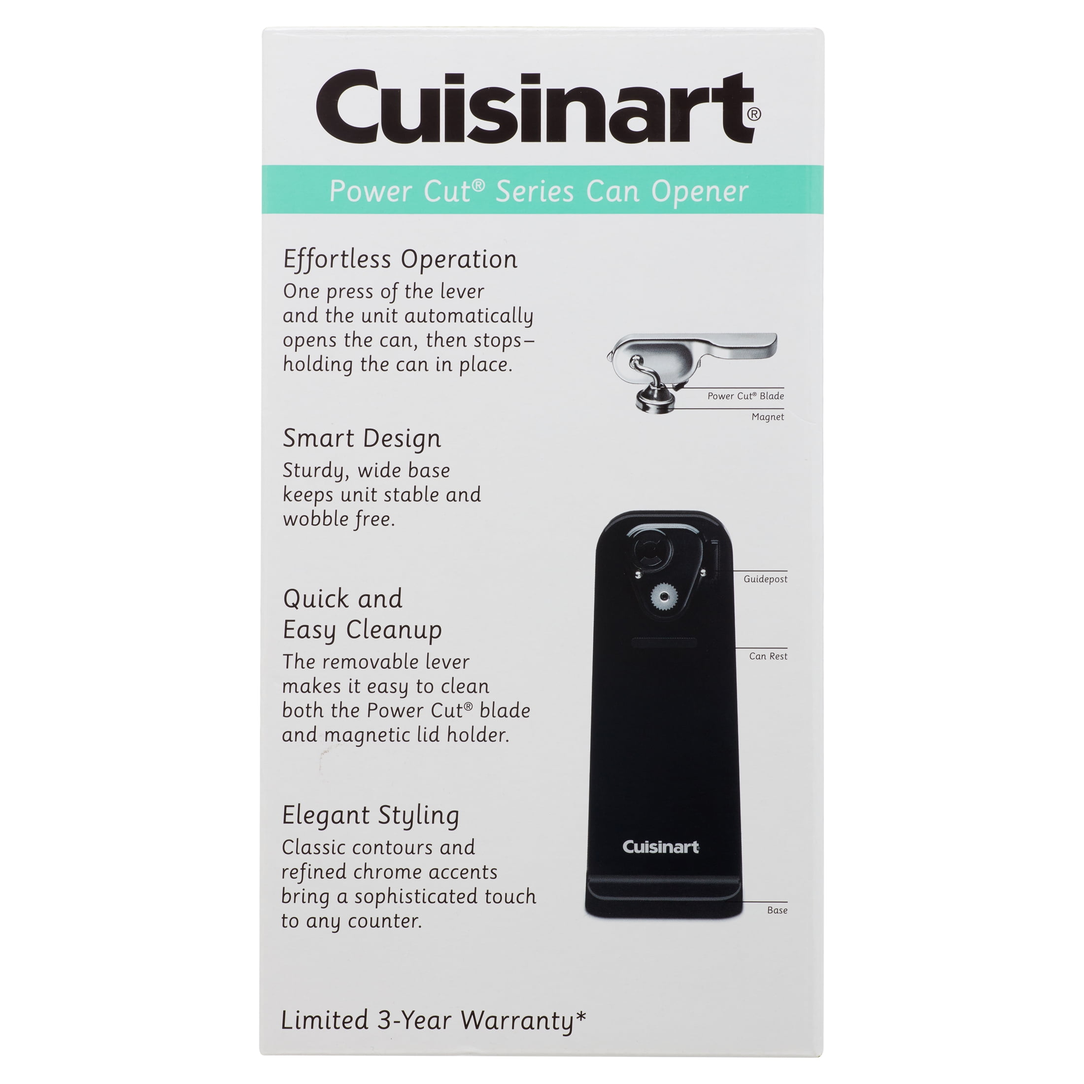 Majestic Yellow Cuisinart Electric Tall Can Opener , Majestic
