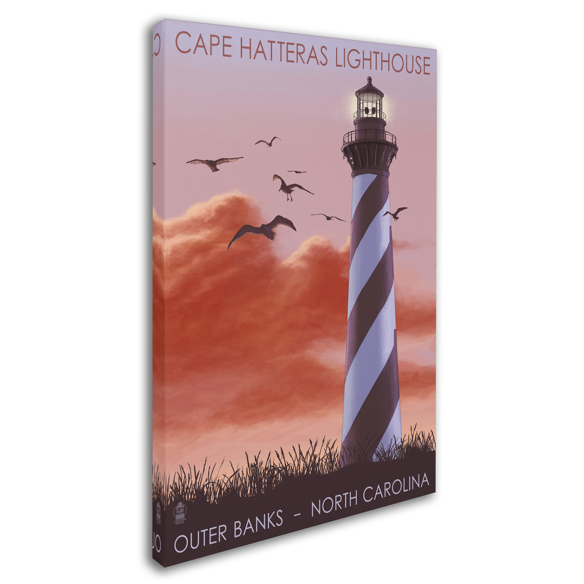 Lantern Press 'Light House 1' Canvas Art