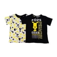thumbnail image 1 of Playera Pokemon Talla 4 set Manga Corta con Mosaico Pikachu Negra, 1 of 4