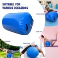 thumbnail image 5 of 1pc inflatable fitness cylinder, air tumbling barrel for bounce training. Includes air pump. Slight color deviation possible, does not affect use., 5 of 11
