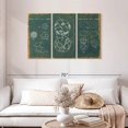 thumbnail image 2 of Elephant Stock Soccer Ball Teal Patent Wall Art - Horizontal Multi Panel Canvas - Living Room Wall Decor - Patent Multi Panel - Brown And White Decor - 45" x 28", 2 of 4