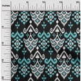 thumbnail image 1 of oneOone Polyester Lycra Fabric Damask Ikat Print Fabric By Yard 56 Inch Wide, 1 of 1
