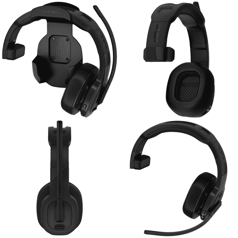 Garmin Dezl Headset 100 with Power Wearable4U Pack Bundle
