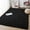Black, variant on Cshidworld Area Rugs for Living Room Bedroom, 4x6 Ultra Soft Comfy Fluffy Thickened Memory-Foam Indoor Carpets, Modern Minimalist Carpet for Teen Adults Apartment Bedroom Home Decor, Black