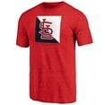 thumbnail image 2 of Men's Red St. Louis Cardinals Pregame Vibe Tri-Blend T-Shirt, 2 of 3