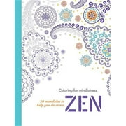 Zen: 50 Mandalas to Help You de-Stress (Paperback) by Hamlyn