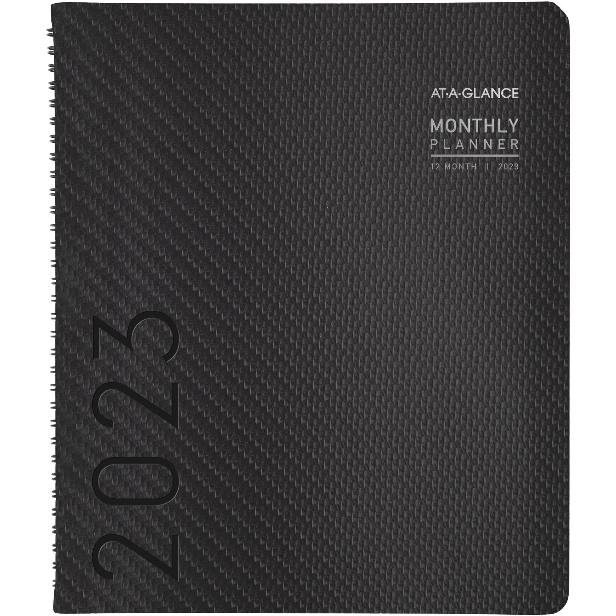AT-A-GLANCE Contemporary 2023 Monthly Planner, Graphite, Large, 9' x 11'