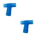 thumbnail image 1 of Transemion Drinking Snorkel Beverage Straw Stainless for Bar Party Entertainment Connector blue 2Set, 1 of 6