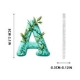 thumbnail image 3 of Wzzjkit 26 Alphabet Series 2D Acrylic Backpack Car Pendant Decoration Ornament, 3 of 7