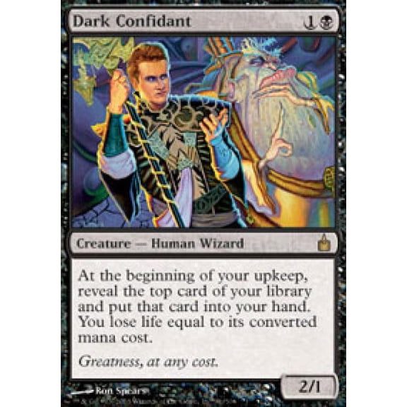 Magic the Gathering - Ravnica - Dark Confidant Medium Play