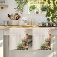 thumbnail image 4 of Spring Flowers Kitchen Towels Set of 3, Botanical Blossom Floral Pot Plants Absorbent Dish Towels for Kitchen, Microfiber Hand Towel, Quick Drying Tea Towel for Cleaning Decorative Dishcloths, 4 of 7